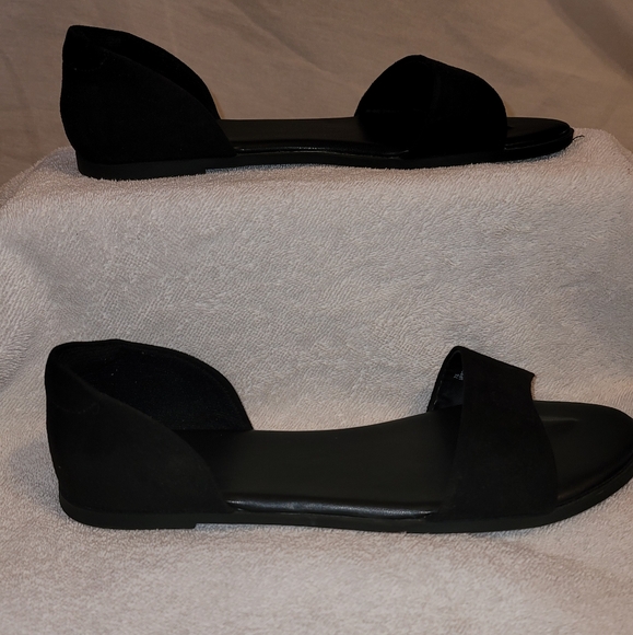 A New Day black flats women's size 7.5 - Picture 3 of 4